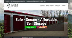 Desktop Screenshot of catskillselfstorage.com